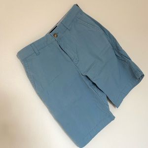 Blue Tommy Hilfiger Flat Front Shorts Men Size 32